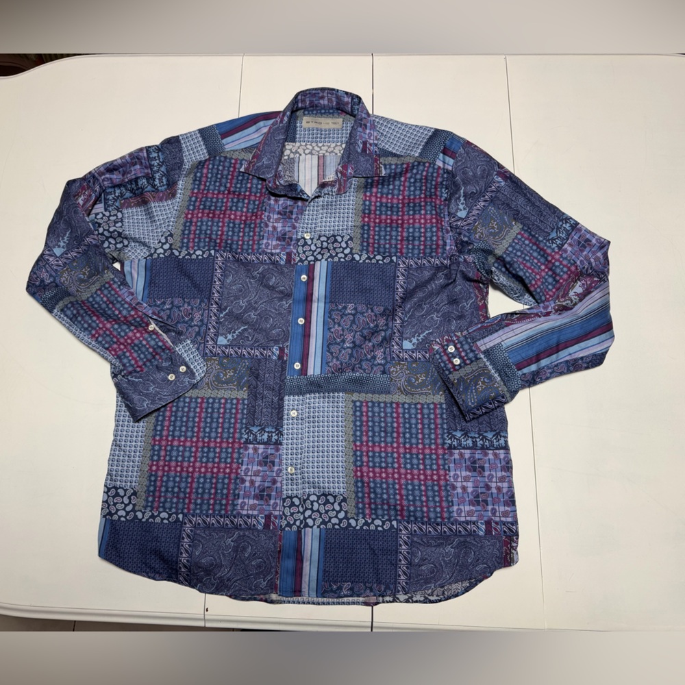 Etro patchwork shirt